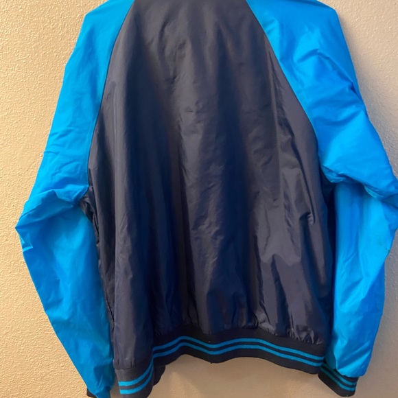 VTG 80s 90s Givenchy Great Moves Vintage Wind Breaker Jacket Mens L Blue - Picture 7 of 8